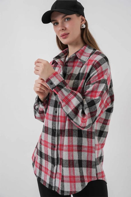 Regular Fit Flannel Shirt - Image 5