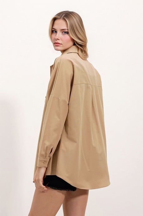 Oversized Poplin 2-Pack Shirt - Image 4