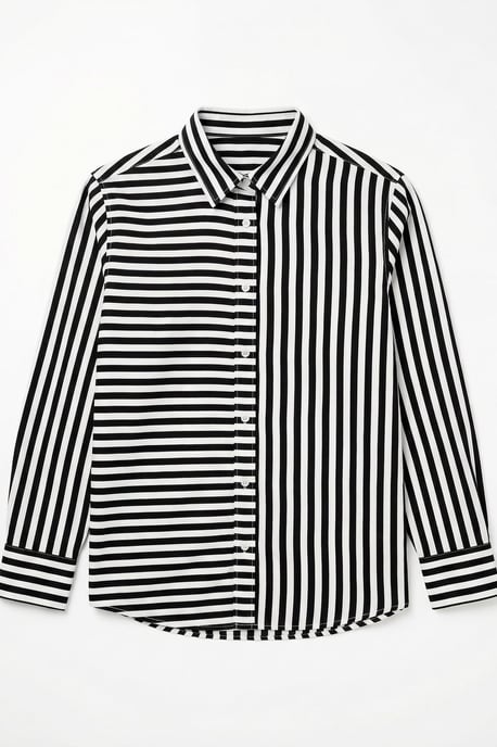 Randig Skjorta med Knäppning - Image 6