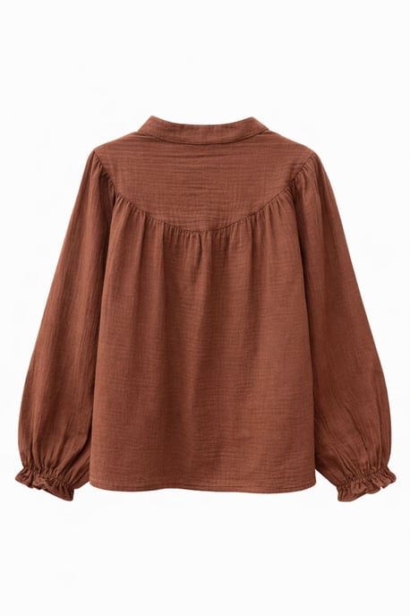 Musselinen Katoenen Shirt - Image 3