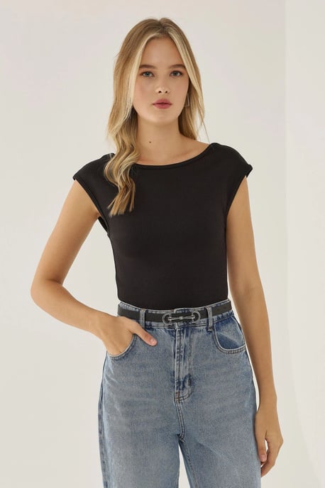 Öppen Rygg Crop Top - Image 5