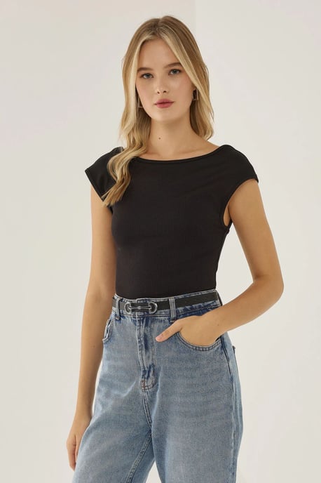 Öppen Rygg Crop Top - Image 6