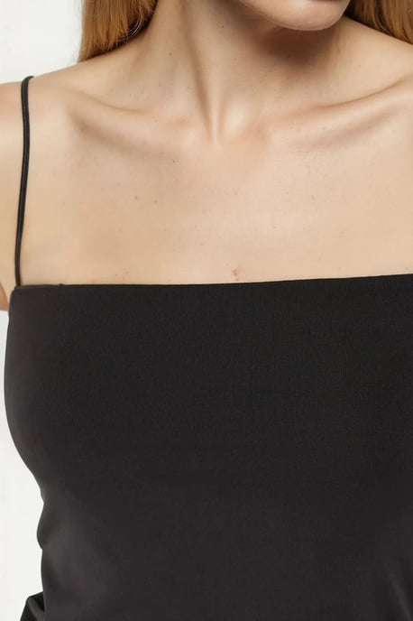 Rutig Krage Crop Top - Image 5