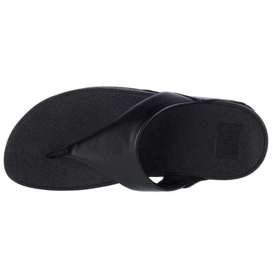 FitFlop Dames/Dames Lulu Leren Teenslippers (Zwart) - Image 3
