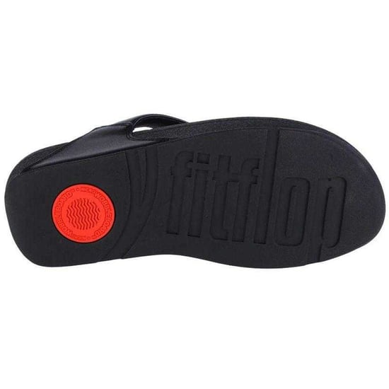 FitFlop Dames/Dames Lulu Leren Teenslippers (Zwart) - Image 4