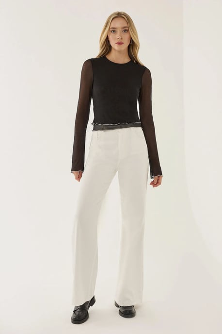 Halvtransparent Blus - Image 2