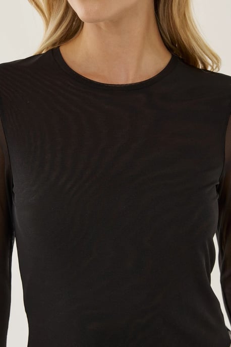 Halvtransparent Blus - Image 5