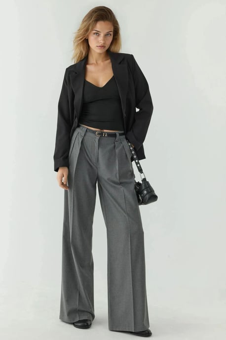 Deep V Long Sleeve Top - Image 4