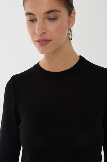 Slim Fit Crew Neck Viskosetop - Image 6