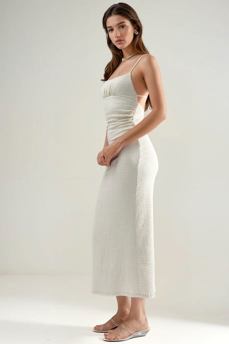 Rustic Midi Dress - Image 3