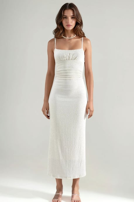Rustic Midi Dress - Image 6
