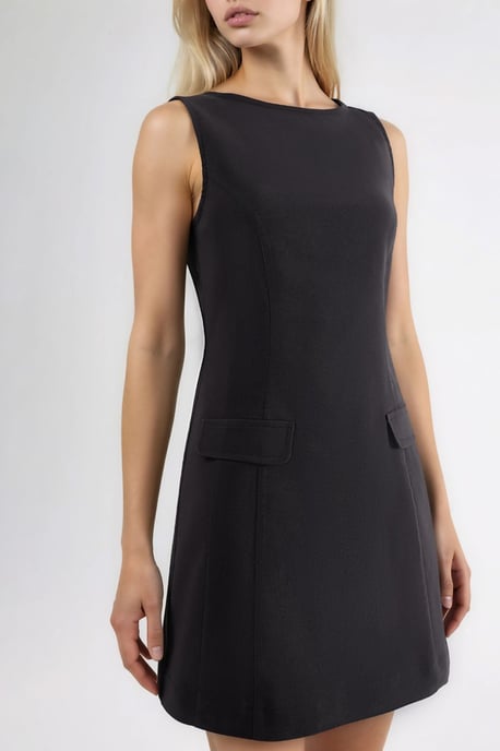 Mini Bengalin Jurk met Zakdetails - Image 6
