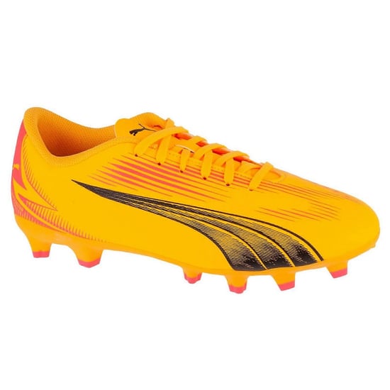 Puma Ultra Play Stevige Grond Voetbalschoenen voor Kinderen/Kinderen (Oranje) - Image 1