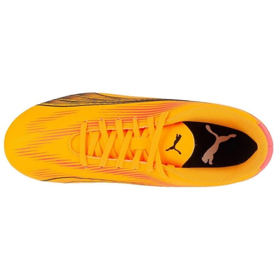 Puma Ultra Play Stevige Grond Voetbalschoenen voor Kinderen/Kinderen (Oranje) - Image 3