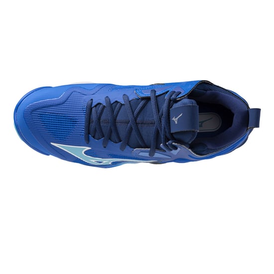 Mizuno Heren Wave Momentum 3 Mid Cut Volleybalschoenen (Blauw) - Image 5