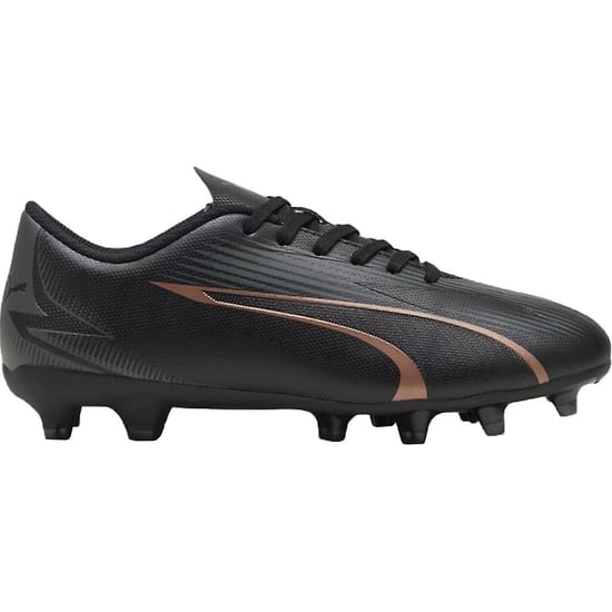 Puma Ultra Play Stevige Grond Voetbalschoenen voor Kinderen/Kinderen (Zwart) - Image 1