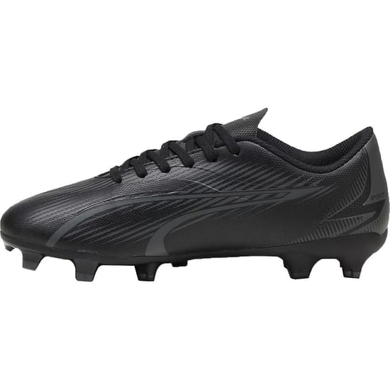 Puma Ultra Play Stevige Grond Voetbalschoenen voor Kinderen/Kinderen (Zwart) - Image 2