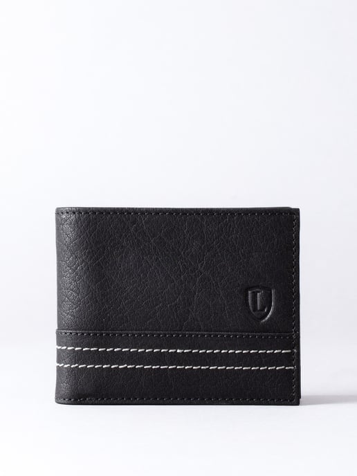 Keswick Leather Wallet in Black - Image 1