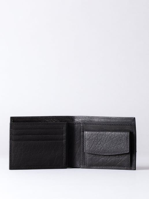 Keswick Leather Wallet in Black - Image 3