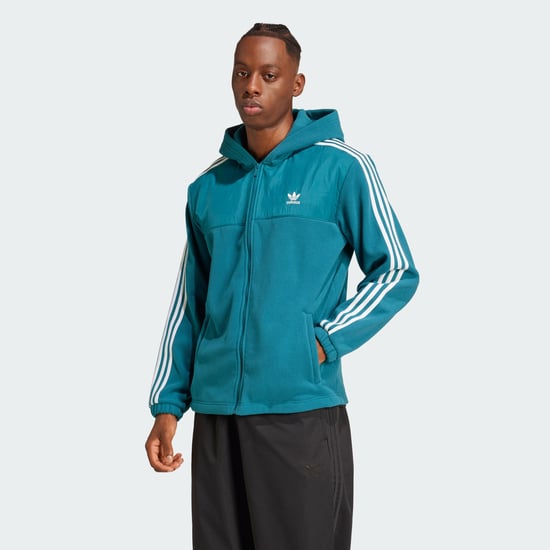 Adicolor 3-Stripes Teddy Fleece Hoodie - Image 1