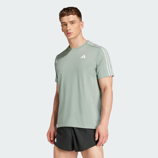 Own the Run 3-Stripes Tee - Image 1