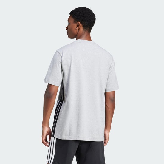 Essentials 3-Stripes Single Jersey Tee - Image 2