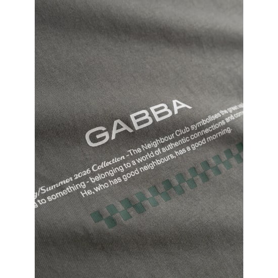 Gabba Gabnigel boxy nbh ss t-shirt gots po12026 castor gray - Image 3