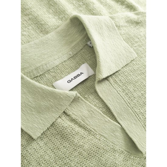 Gabba Gabcross alt ss knit po12170 alfa green - Image 4
