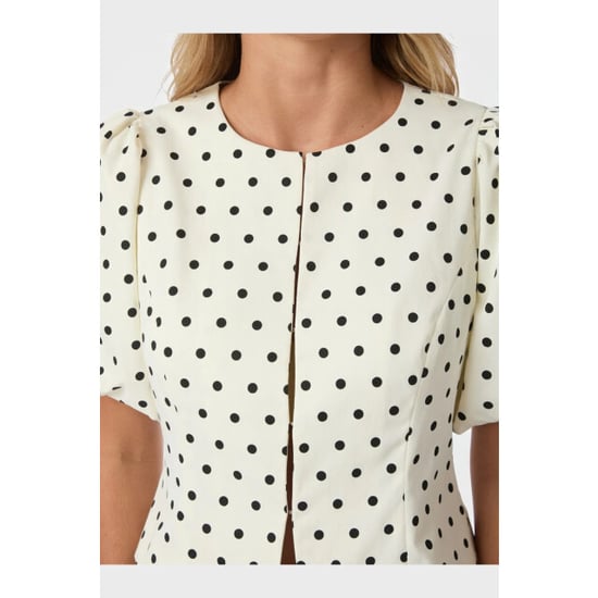 Neo Noir anela dot blouse 167821 120 white - Image 6