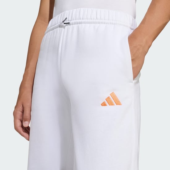 adidas Slogan Fleece Pants - Image 5