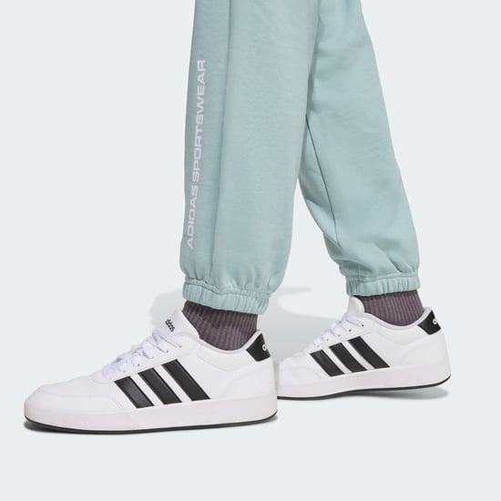 adidas Slogan Fleece Pants - Image 4