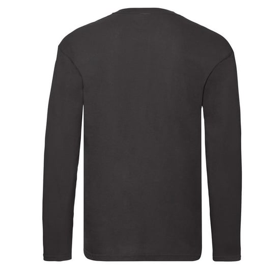 Fruit of the Loom Heren Origineel T-shirt met lange mouwen (Zwart) - Image 2