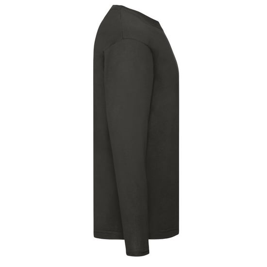 Fruit of the Loom Heren Origineel T-shirt met lange mouwen (Zwart) - Image 3