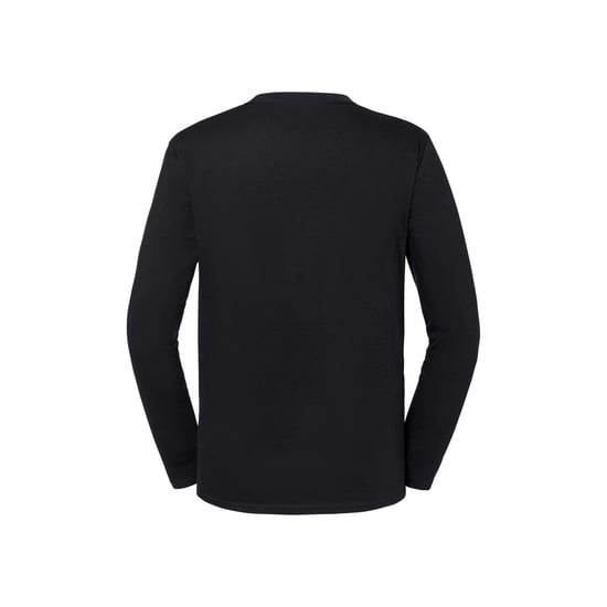 Fruit of the Loom Heren Iconic 195 Premium Ringspun Cotton T-shirt met lange mouwen (Zwart) - Image 2