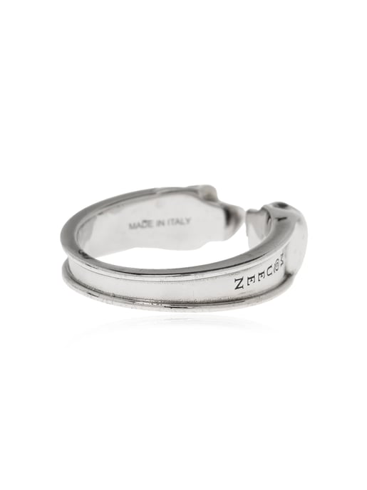 Ring met dubbele schedel - Image 2