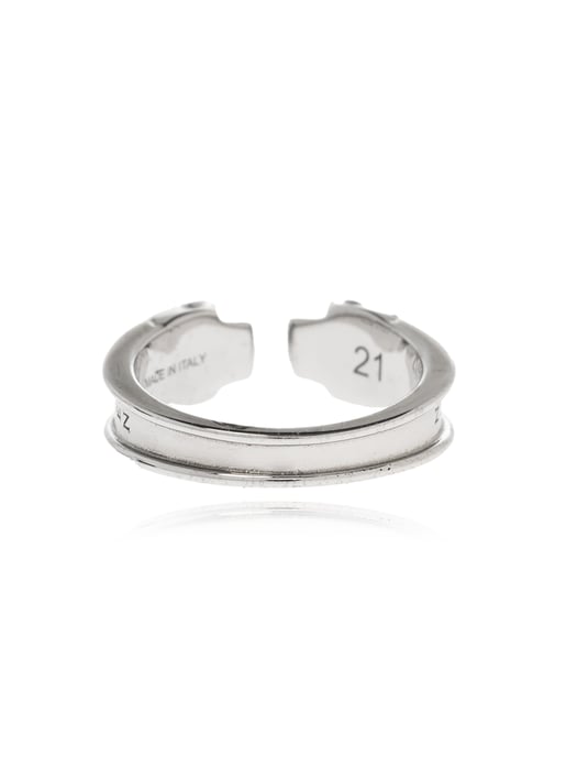 Ring met dubbele schedel - Image 3