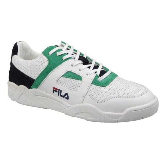 Fila Heren Cedar Leren Lage Sportschoenen (Wit) - Image 1