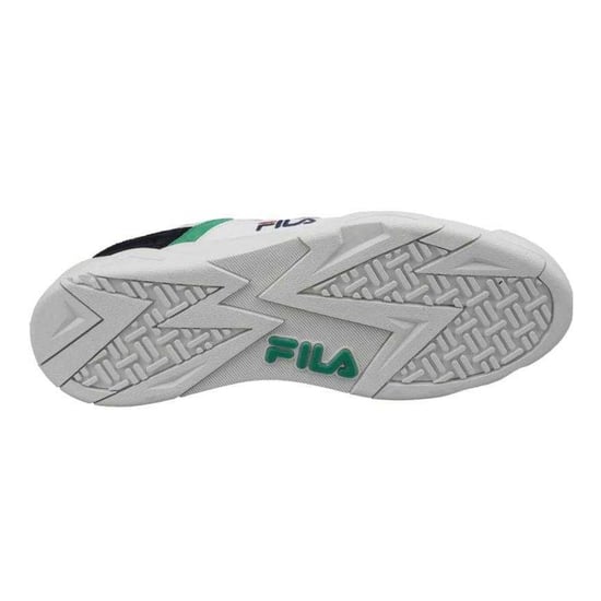 Fila Heren Cedar Leren Lage Sportschoenen (Wit) - Image 4