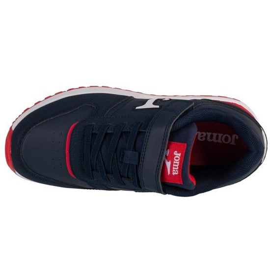 Joma Kinderen/Kinderen Tornado Leren Trainers (Zwart) - Image 3