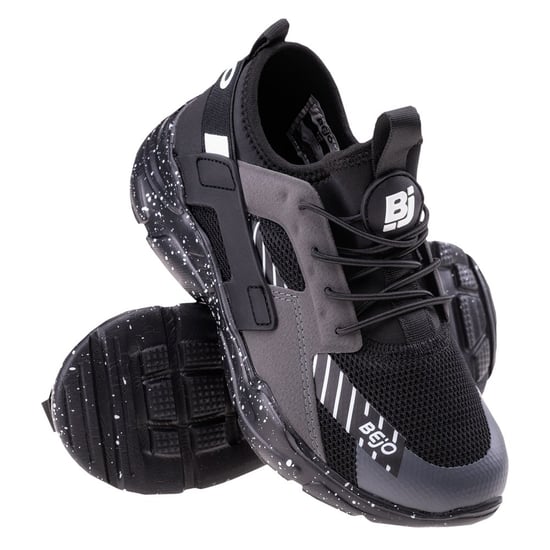 Bejo Kinder/Kinder Slikter Trainers (Zwart/Grijs/Wit) - Image 6