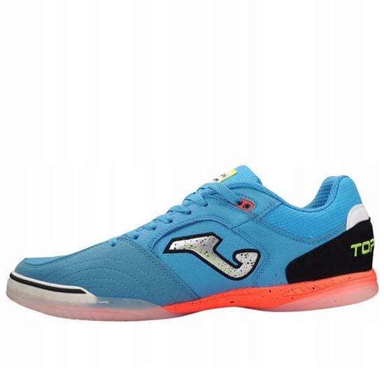 Joma Heren Top Flex 25 Leren Zaalvoetbalschoenen (Blauw) - Image 3