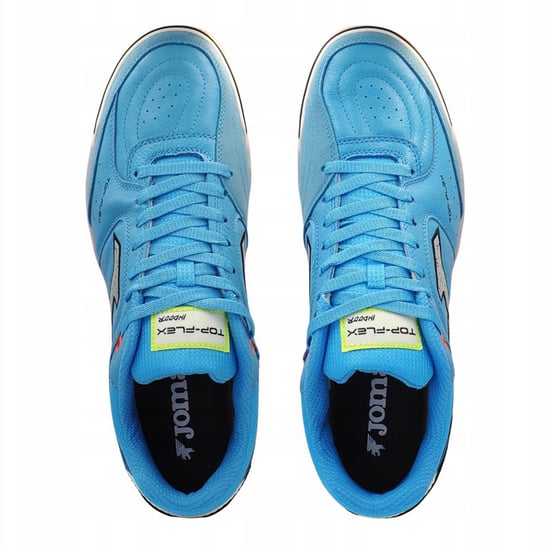 Joma Heren Top Flex 25 Leren Zaalvoetbalschoenen (Blauw) - Image 5