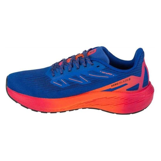 Salomon Heren Aero Blaze 2 ISD Hardloopschoenen (Blauw/oranje) - Image 2