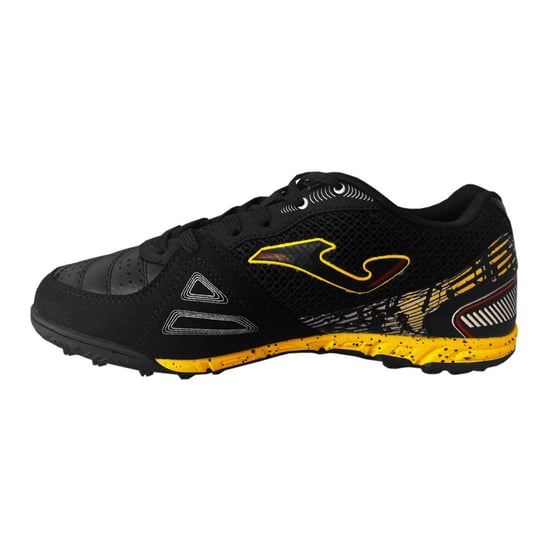 Joma Heren Mundial Leren Voetbalschoenen (ZWART/GEEL) - Image 3