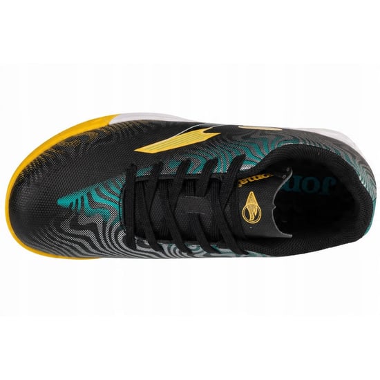 Joma Evolution lederen voetbalschoenen voor kinderen (Zwart) - Image 3