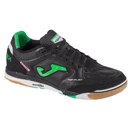 Joma Heren Top Flex Rebound 25 Leren Zaalvoetbalschoenen (Zwart) - Image 1