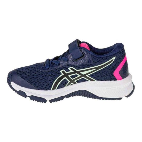 Asics Trainers met druksluiting voor kinderen (Marineblauw) - Image 2