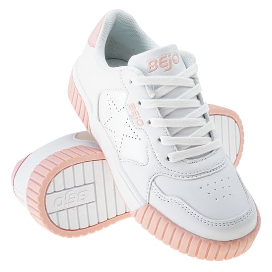 Bejo Meisjes Bates Trainers (Wit/Roze/Geel) - Image 6