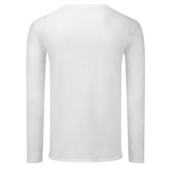 Fruit of the Loom Heren Iconic 140 Classic T-shirt met lange mouwen (Wit) - Image 2
