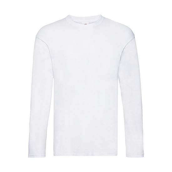 Fruit of the Loom Heren Origineel T-shirt met lange mouwen (Wit) - Image 1